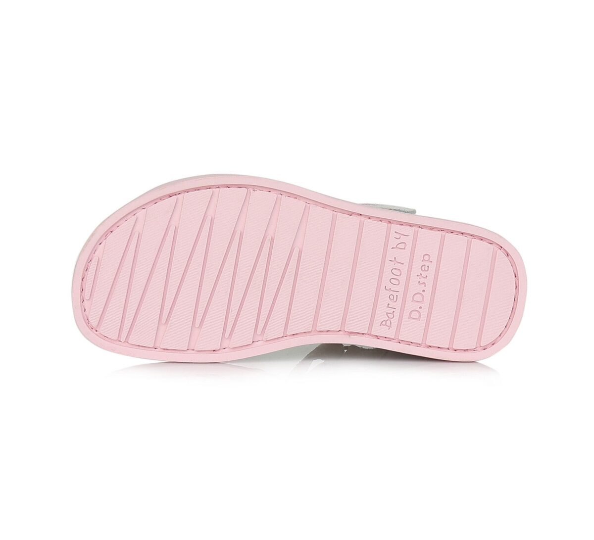 D.D.Step nahast sandaalid, White 076 D.D.Step - HellyK - Kvaliteetsed lasteriided, villariided, barefoot jalatsid