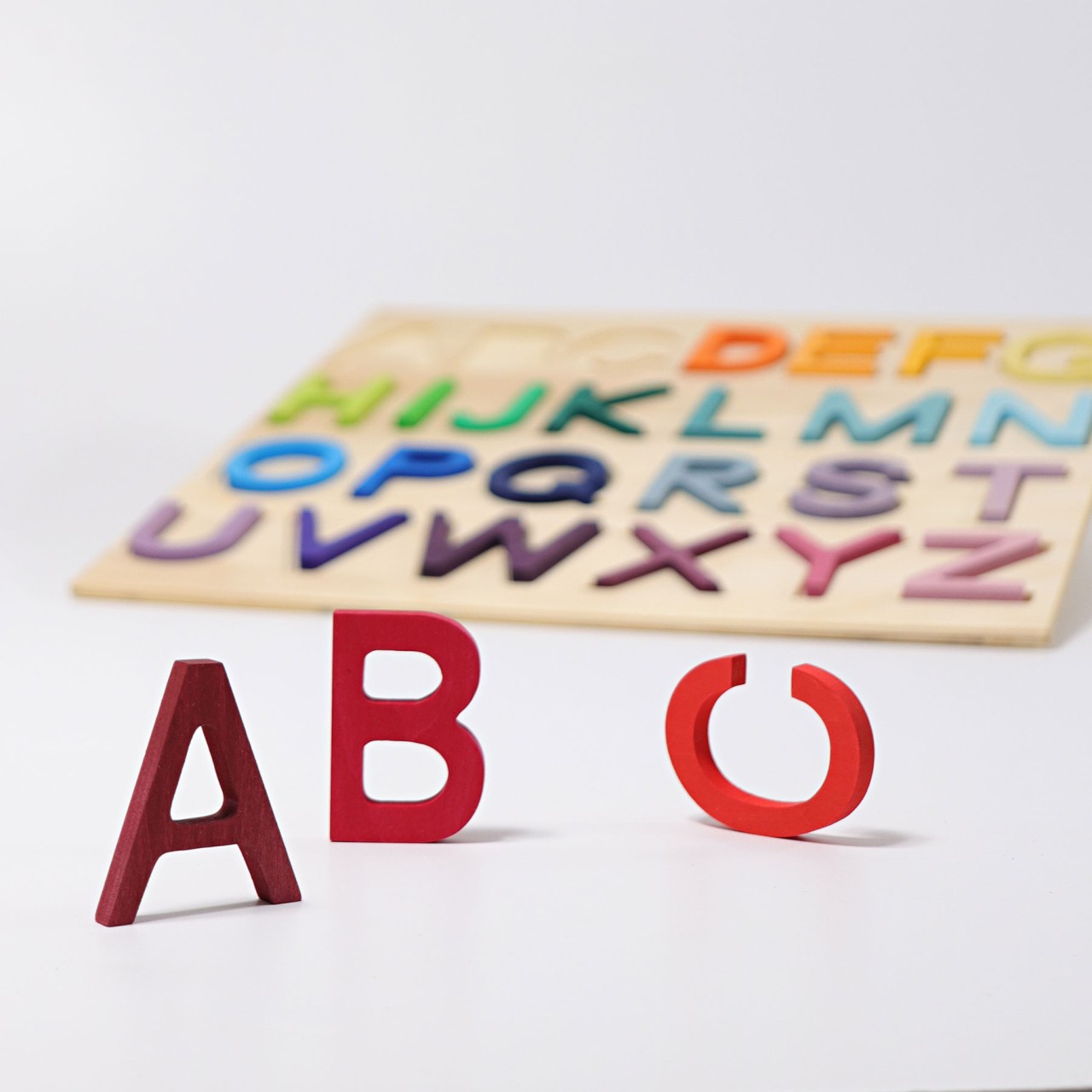Grimm´s ABC mäng Mänguasjad - HellyK - Kvaliteetsed lasteriided, villariided, barefoot jalatsid