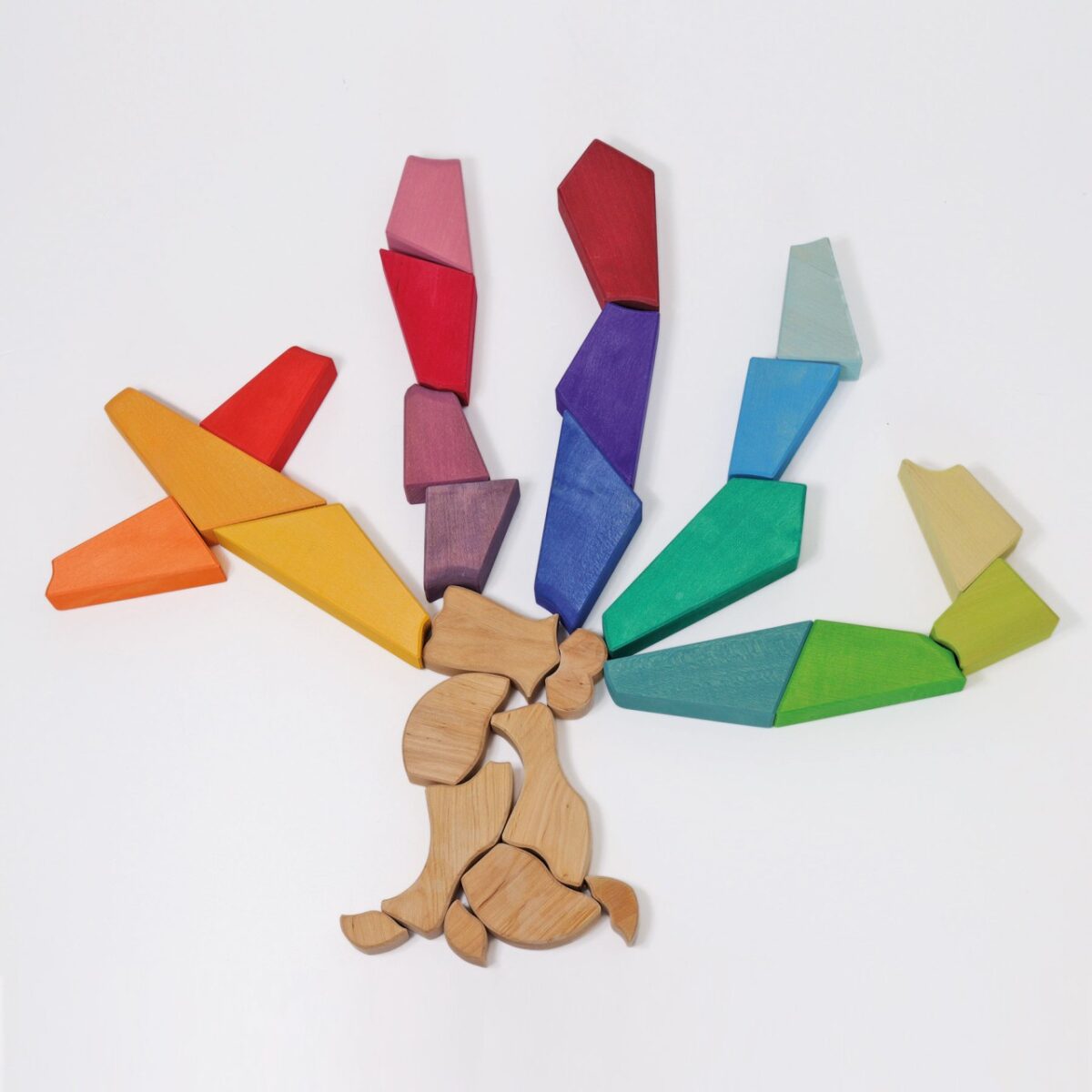 Grimm´s ehituskomplekt “Lõvi” Grimm's puidust mänguasjad - HellyK - Kvaliteetsed lasteriided, villariided, barefoot jalatsid