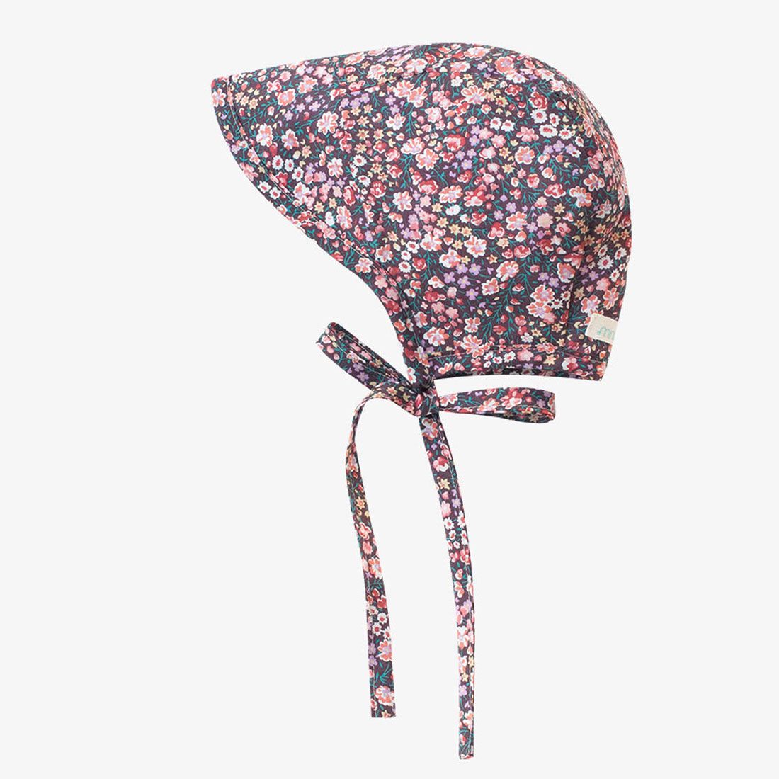 MiniMilla Summer Lily puuvillast beebimüts Beebimütsid - HellyK - Kvaliteetsed lasteriided, villariided, barefoot jalatsid