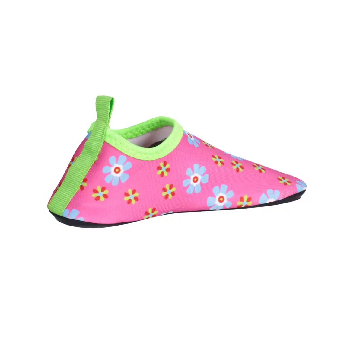 Playshoes sussid Flowers -pink Basseinisussid lastele - HellyK - Kvaliteetsed lasteriided, villariided, barefoot jalatsid