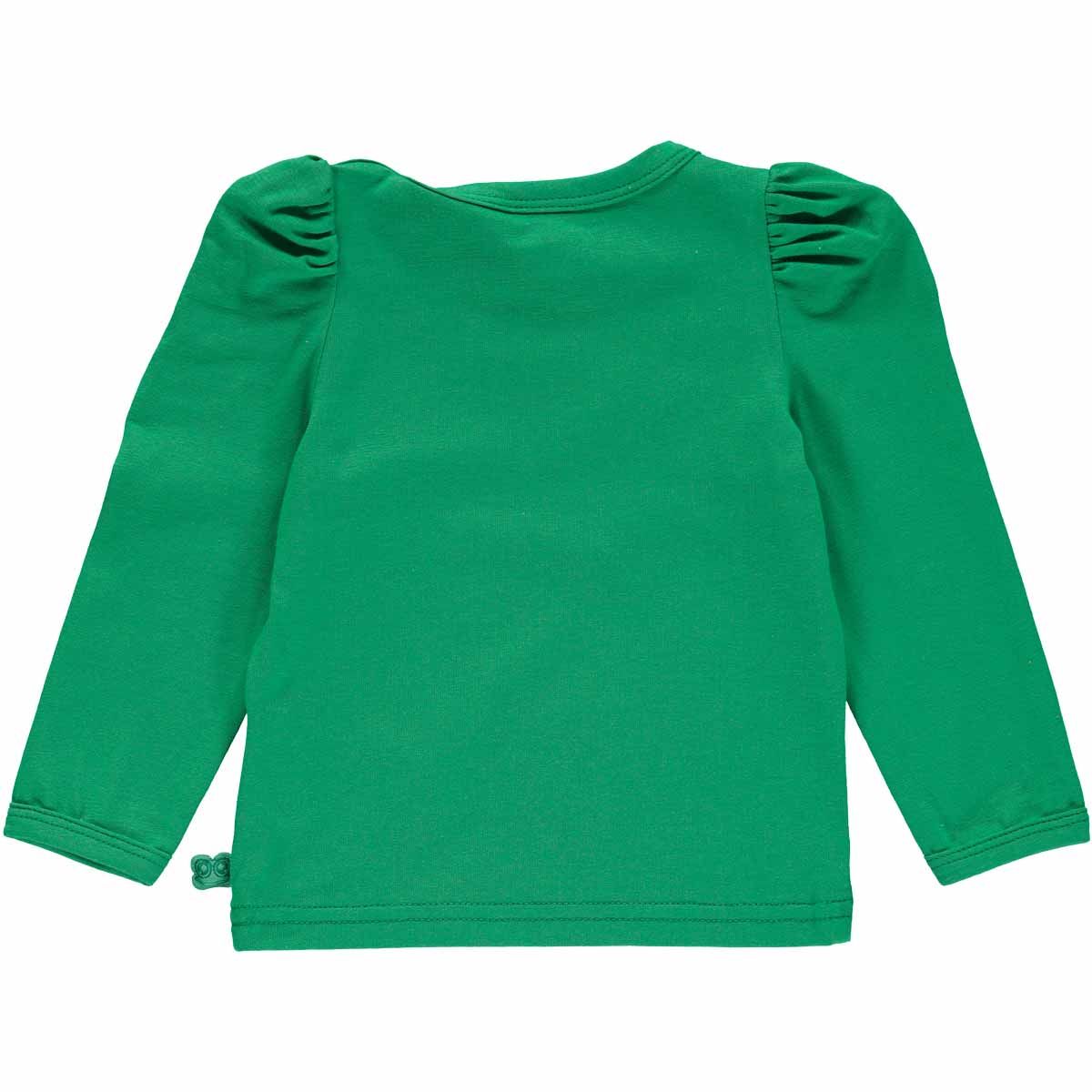 Fred’s World Mushroom applique l/s T baby, Earth green Green Cotton - HellyK - Kvaliteetsed lasteriided, villariided, barefoot jalatsid