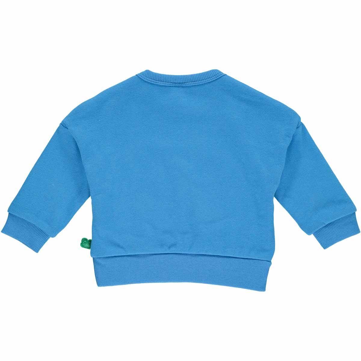 Fred’s World Dinosaur sweatshirt baby, Happy blue Green Cotton - HellyK - Kvaliteetsed lasteriided, villariided, barefoot jalatsid