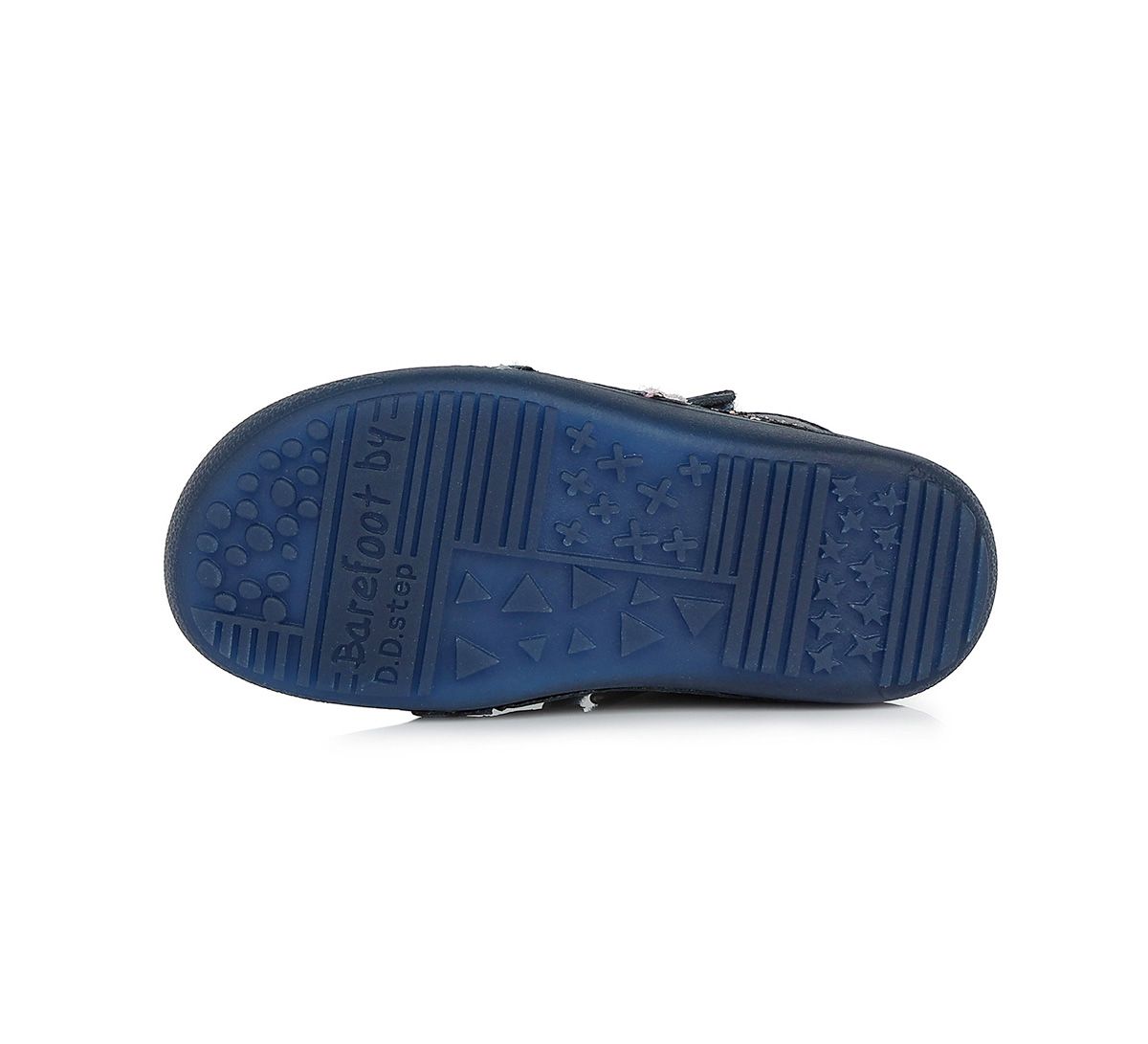 D.D.Step helendava tallaga nahast k/s saapad Royal Blue 063- Sädelev D.D.Step - HellyK - Kvaliteetsed lasteriided, villariided, barefoot jalatsid