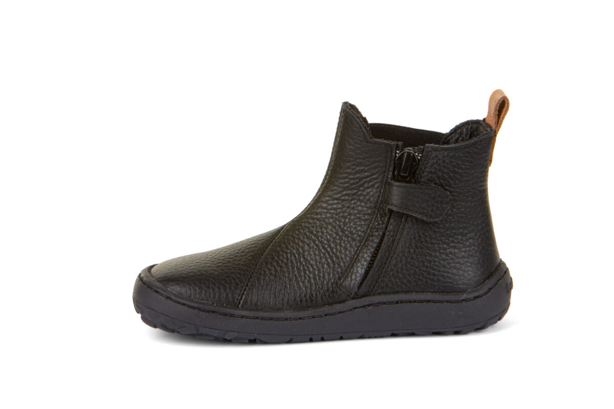 Froddo Barefoot k/s saapad Chelys- Black Kevad/sügis - HellyK - Kvaliteetsed lasteriided, villariided, barefoot jalatsid