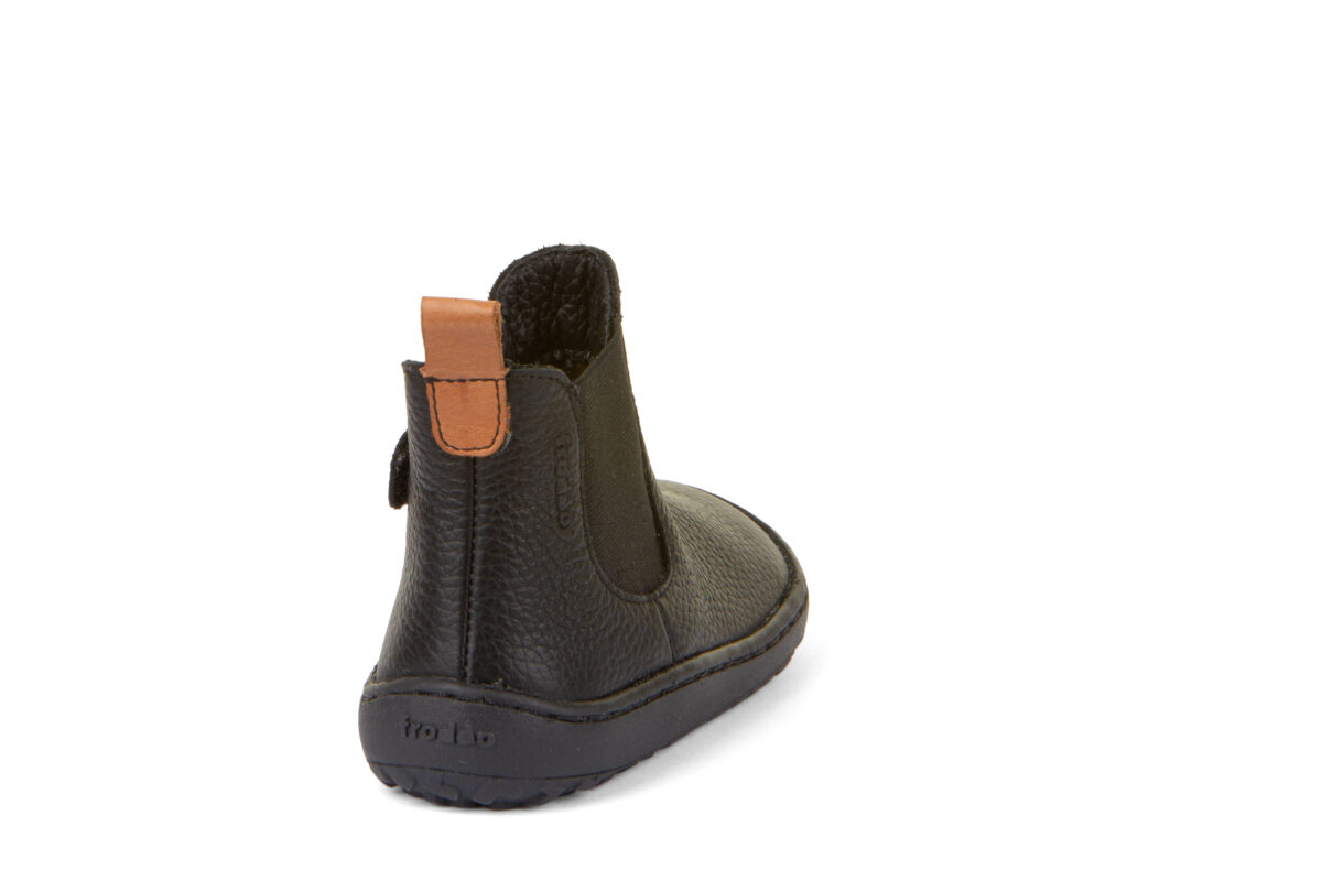 Froddo Barefoot k/s saapad Chelys- Black Kevad/sügis - HellyK - Kvaliteetsed lasteriided, villariided, barefoot jalatsid