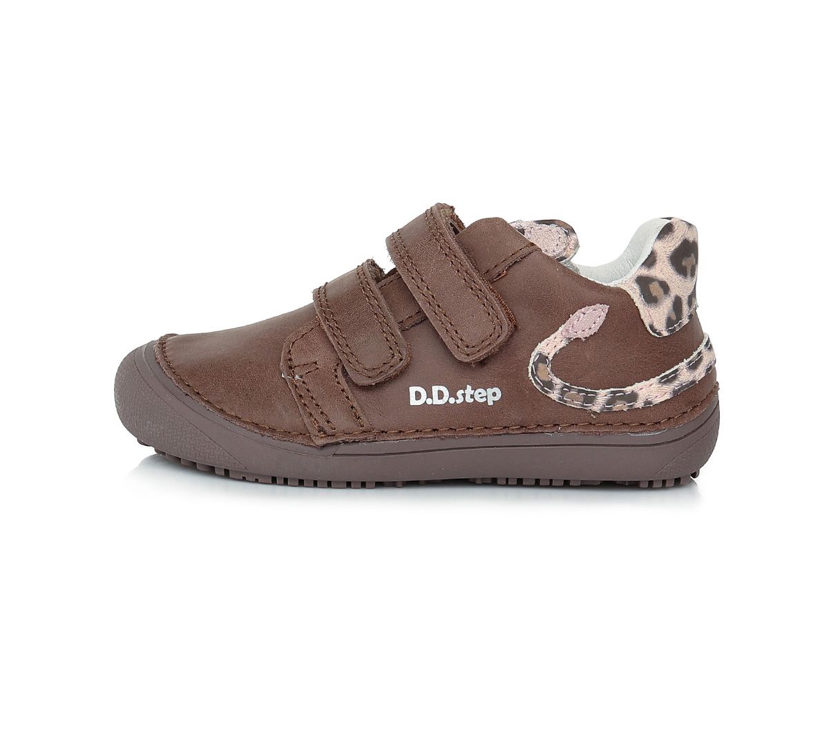 D.D.Step nahast tossud, Chocolate 063 D.D.Step - HellyK - Kvaliteetsed lasteriided, villariided, barefoot jalatsid