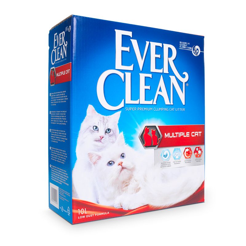 Ever Clean® Multiple Cat Clumping Cat Litter,10kg Kassiliiv - HellyK - Kvaliteetsed lasteriided, villariided, barefoot jalatsid