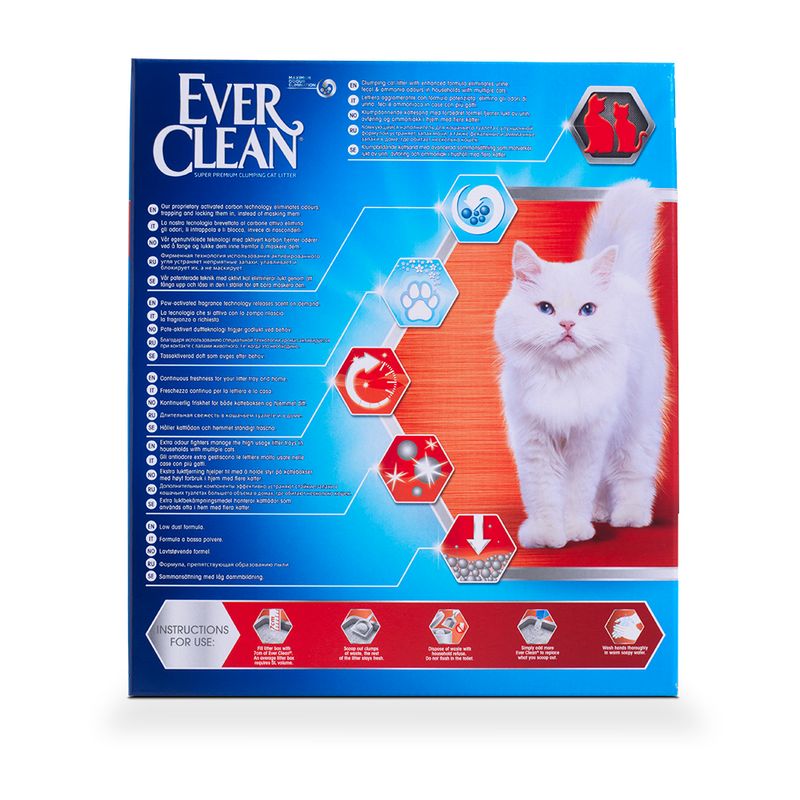 Ever Clean® Multiple Cat Clumping Cat Litter,10kg Kassiliiv - HellyK - Kvaliteetsed lasteriided, villariided, barefoot jalatsid