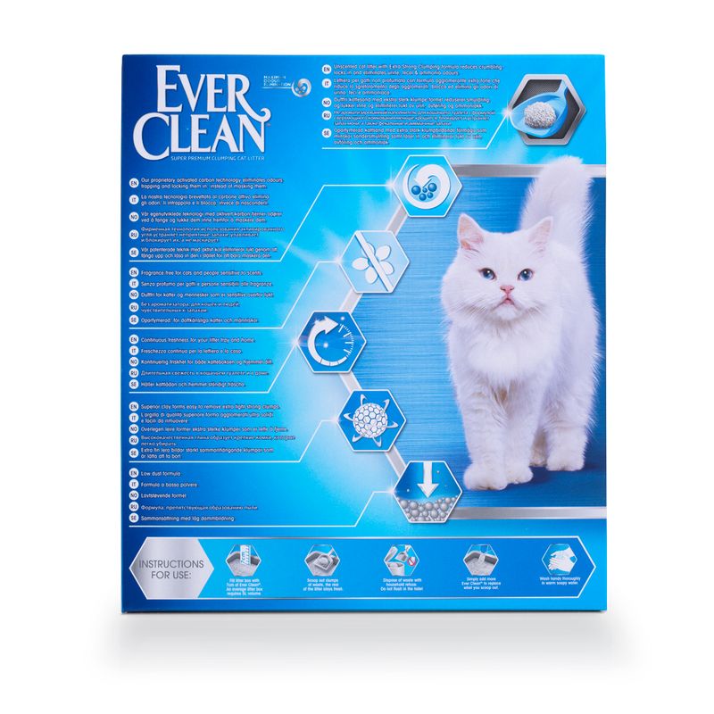 Ever Clean® Extra Strong Clumping Cat Litter – Unscented, 10kg Kassiliiv - HellyK - Kvaliteetsed lasteriided, villariided, barefoot jalatsid