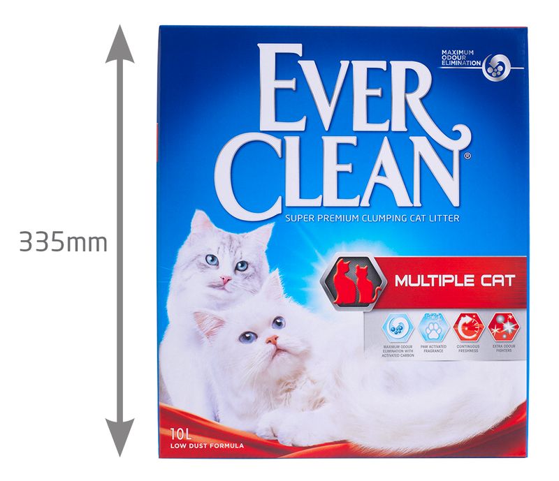 Ever Clean® Multiple Cat Clumping Cat Litter,10kg Kassiliiv - HellyK - Kvaliteetsed lasteriided, villariided, barefoot jalatsid