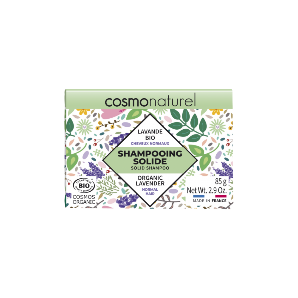 GRAVIER Cosmo Naturel tahke šampoon normaalsetele juustele kookose ja lavendliga, 85 gr Hooldusvahendid ja kosmeetika - HellyK - Kvaliteetsed lasteriided, villariided, barefoot jalatsid