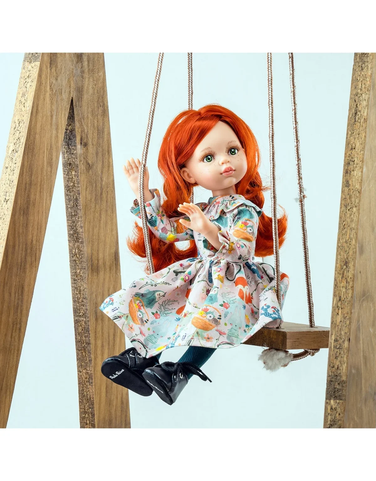 Paola Reina Las Amigas 32cm nuku kleit, Woodland Mänguasjad - HellyK - Kvaliteetsed lasteriided, villariided, barefoot jalatsid