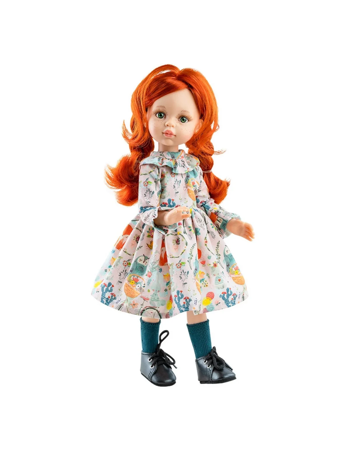 Paola Reina Las Amigas 32cm nuku kleit, Woodland Mänguasjad - HellyK - Kvaliteetsed lasteriided, villariided, barefoot jalatsid