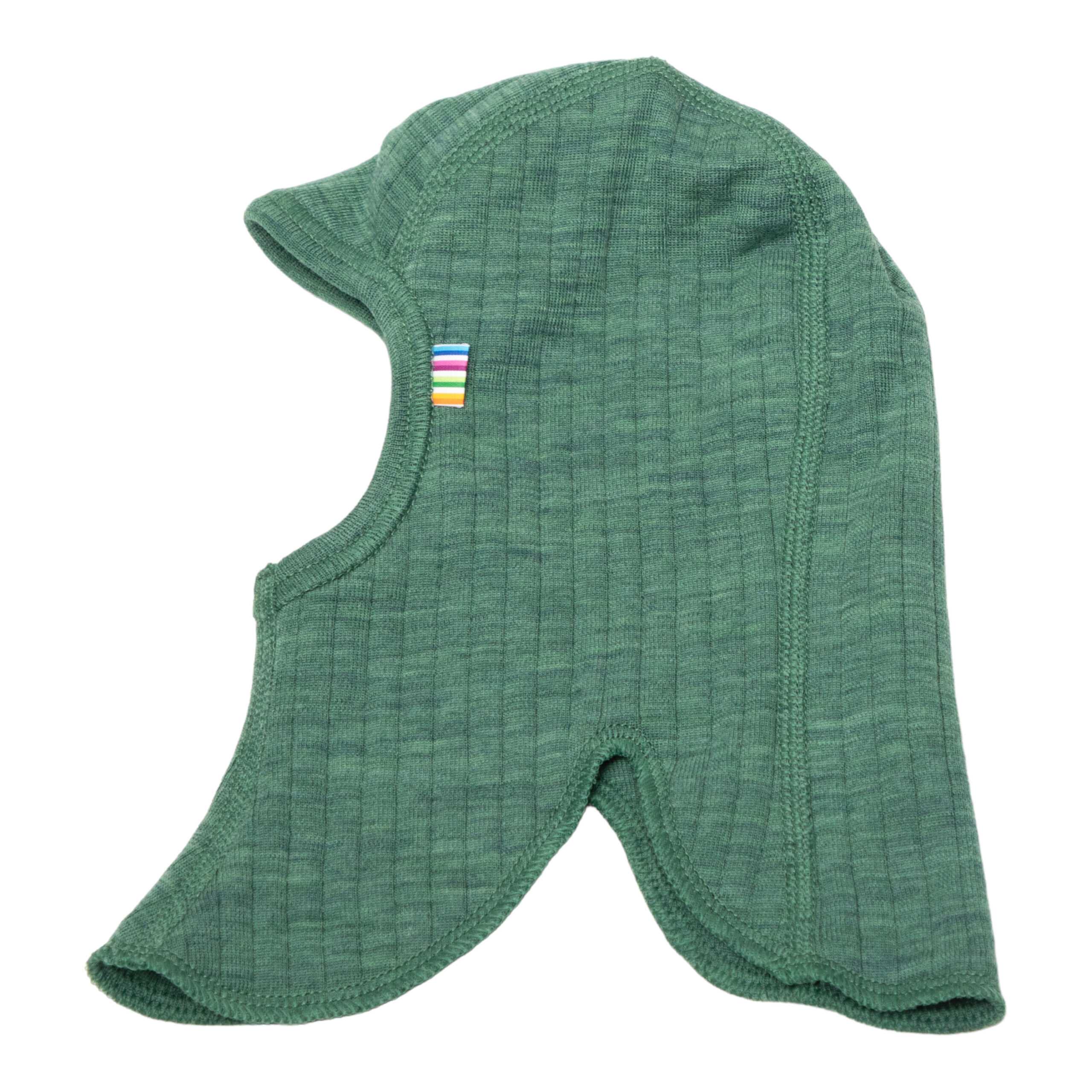 Joha Special Edition, meriinovillane kahekordne tuukrimüts, Green Villariided - HellyK - Kvaliteetsed lasteriided, villariided, barefoot jalatsid