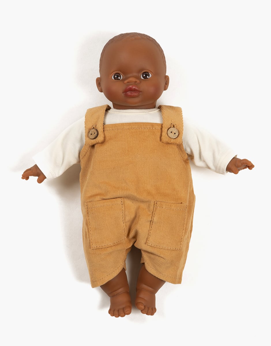 Minikane® Babies Antonin püksid ja T-särk, Camel Mänguasjad - HellyK - Kvaliteetsed lasteriided, villariided, barefoot jalatsid