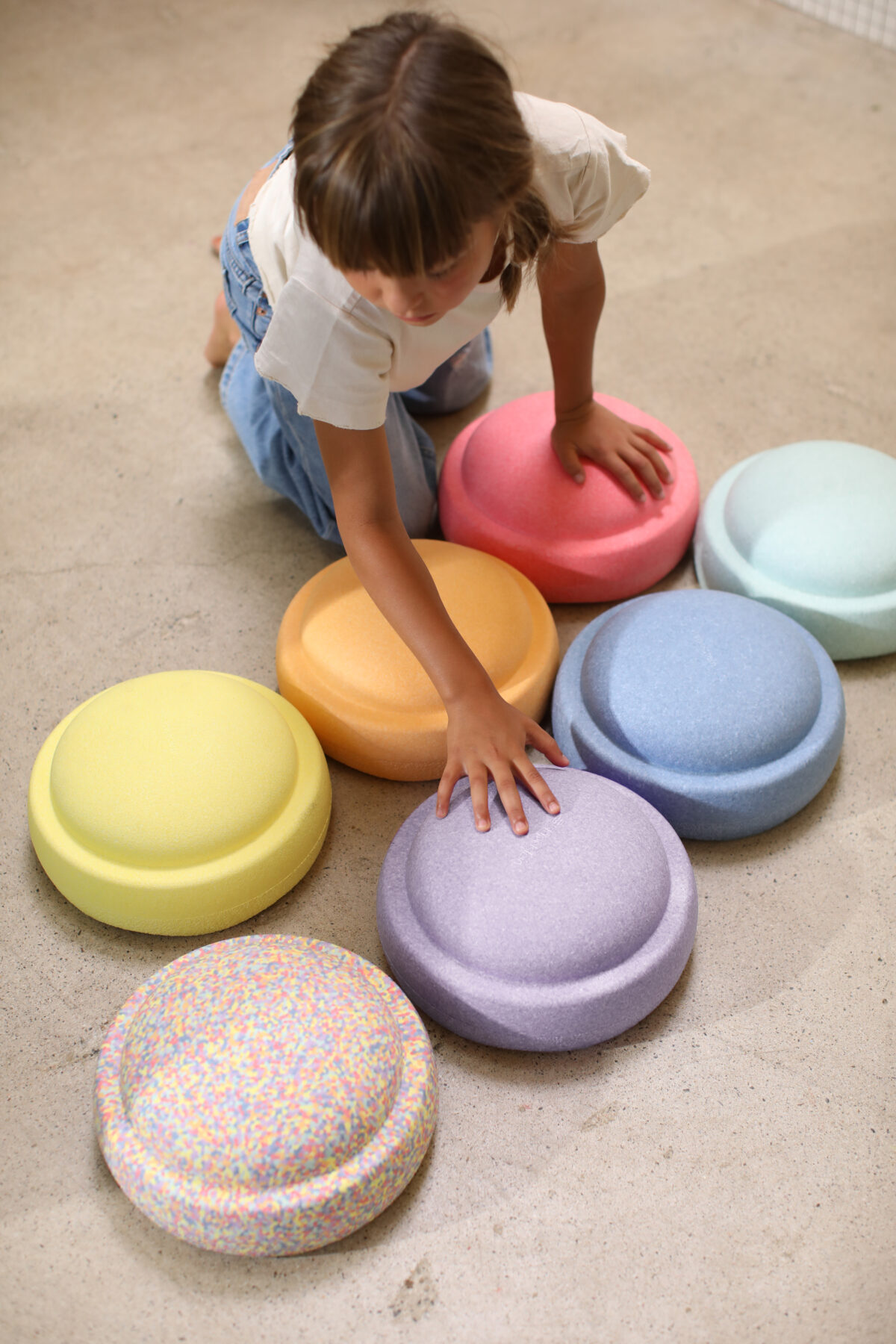 Stapelstein® Rainbow Set pastel NEW Mänguasjad - HellyK - Kvaliteetsed lasteriided, villariided, barefoot jalatsid