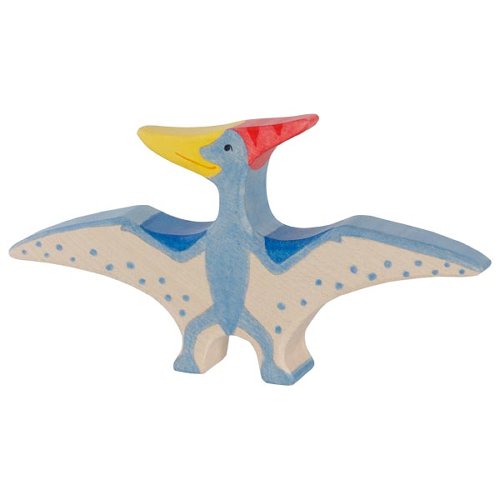 Holztiger, puidust Pteranodon Mänguasjad - HellyK - Kvaliteetsed lasteriided, villariided, barefoot jalatsid