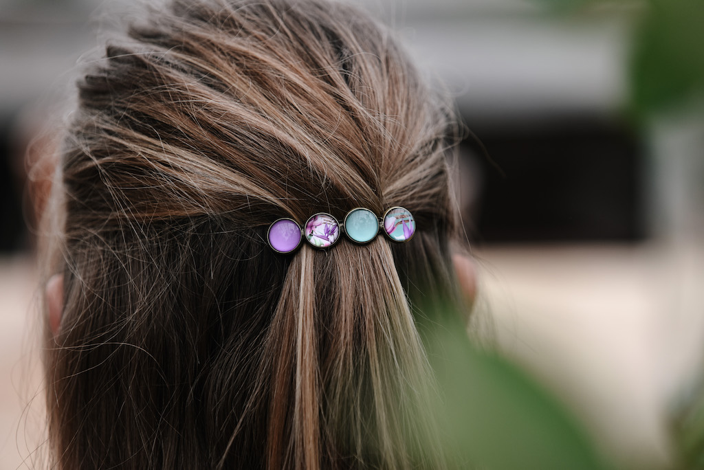 Hairjewelz by Elle, Colourclip Original “Purple Dream” Hooldusvahendid, kosmeetika ja aksessuaarid - HellyK - Kvaliteetsed lasteriided, villariided, barefoot jalatsid