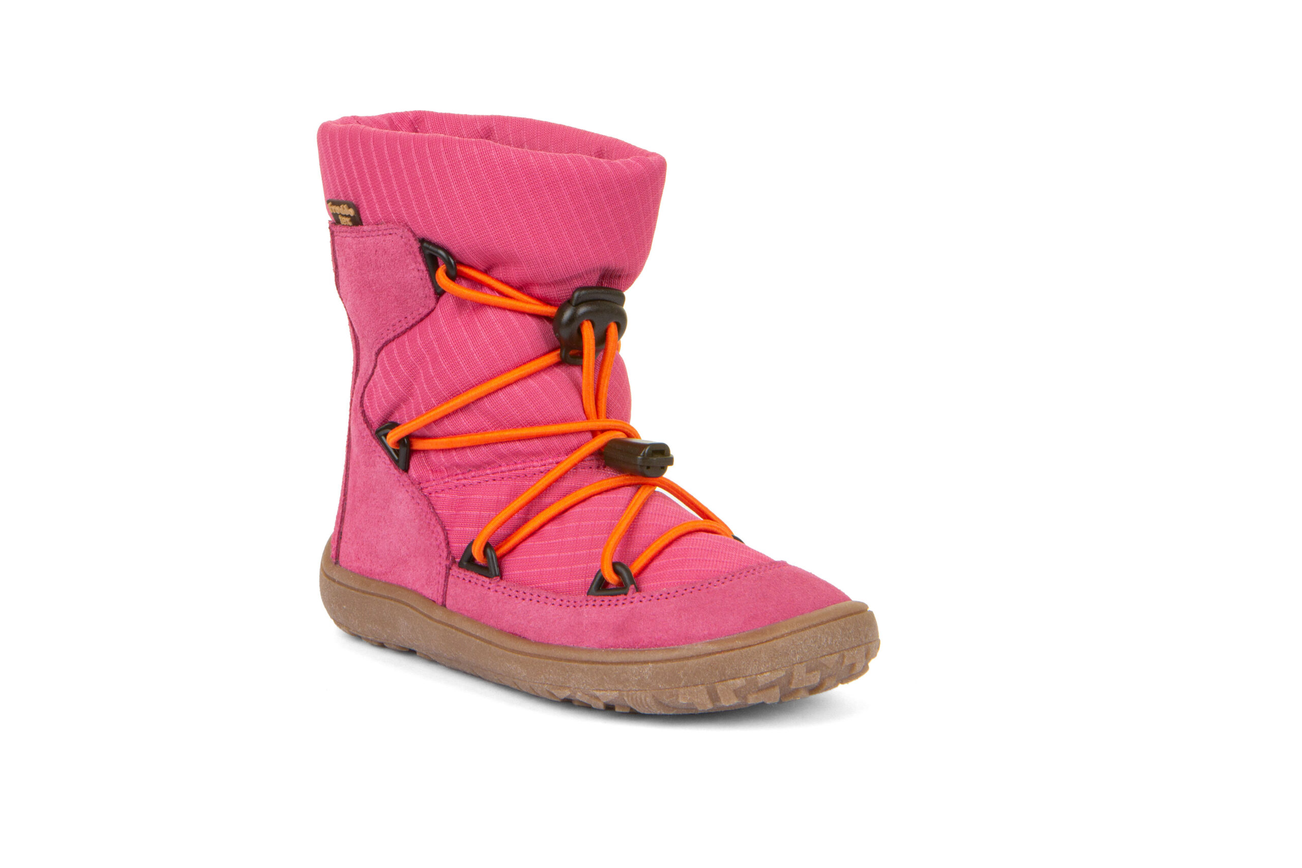 Froddo nahast talvesaapad, villavoodri ja membraaniga, TEX Track Wool- Fuxia Laste barefoot jalatsid - HellyK - Kvaliteetsed lasteriided, villariided, barefoot jalatsid