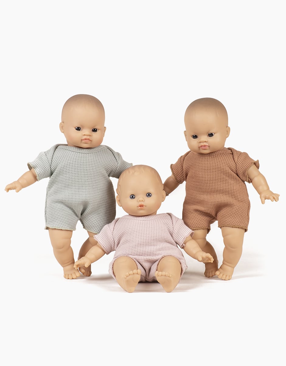 Minikane® Babies lühike romper, Green Tea Minikane® Babies lühike romper, Green Tea Mänguasjad - HellyK - Kvaliteetsed lasteriided, villariided, barefoot jalatsid