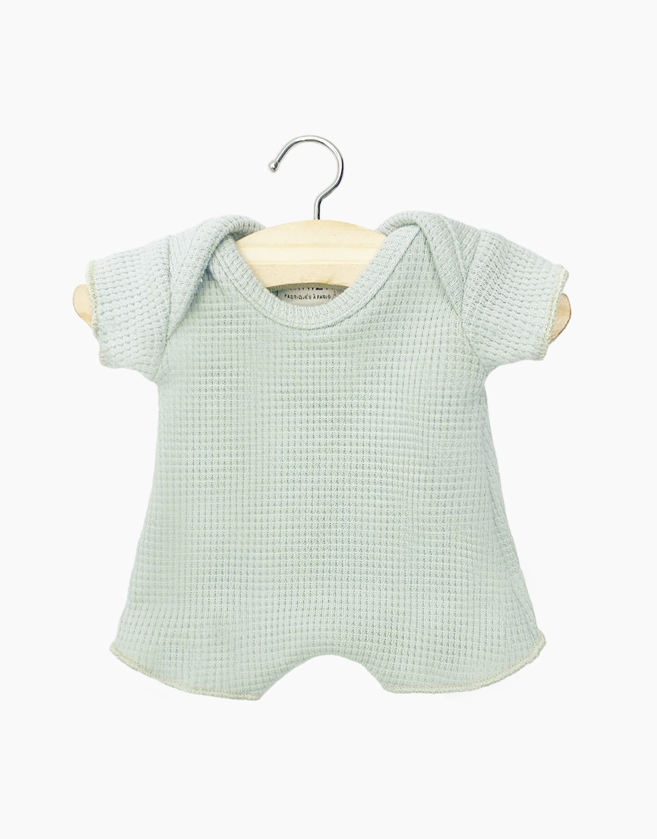 Minikane® Babies lühike romper, Green Tea Mänguasjad - HellyK - Kvaliteetsed lasteriided, villariided, barefoot jalatsid