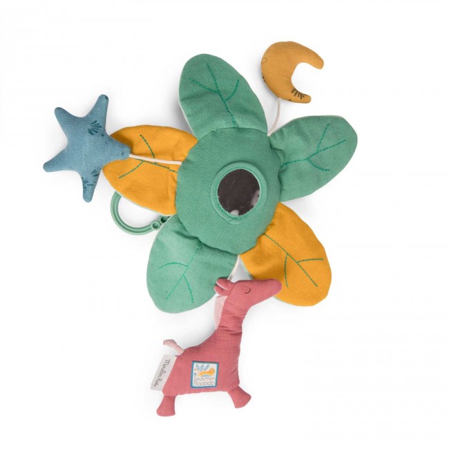 Moulin Roty Rippuvad aktiivsuslehed- Sous mon Baobab Moulin Roty Rippuvad aktiivsuslehed- Sous mon Baobab Beebimänguasjad - HellyK - Kvaliteetsed lasteriided, villariided, barefoot jalatsid