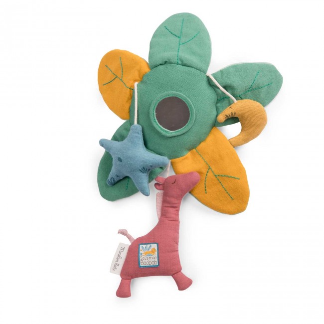 Moulin Roty Rippuvad aktiivsuslehed- Sous mon Baobab Moulin Roty Rippuvad aktiivsuslehed- Sous mon Baobab Beebimänguasjad - HellyK - Kvaliteetsed lasteriided, villariided, barefoot jalatsid