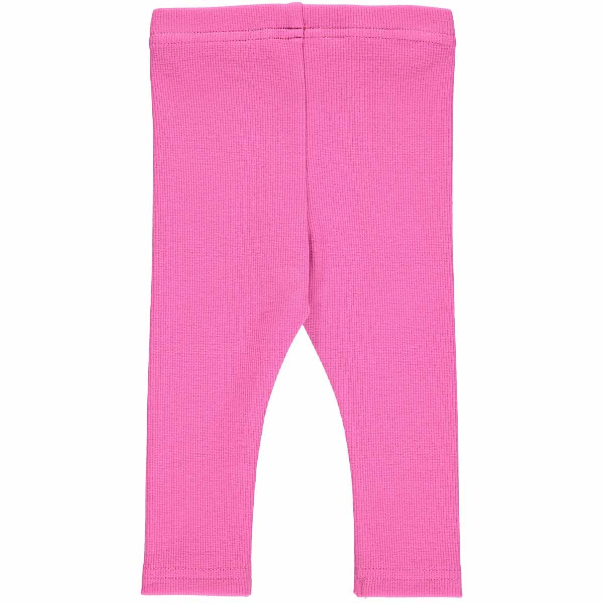 Fred’s World Alfa rib leggings baby- Fuchsia Green Cotton - HellyK - Kvaliteetsed lasteriided, villariided, barefoot jalatsid