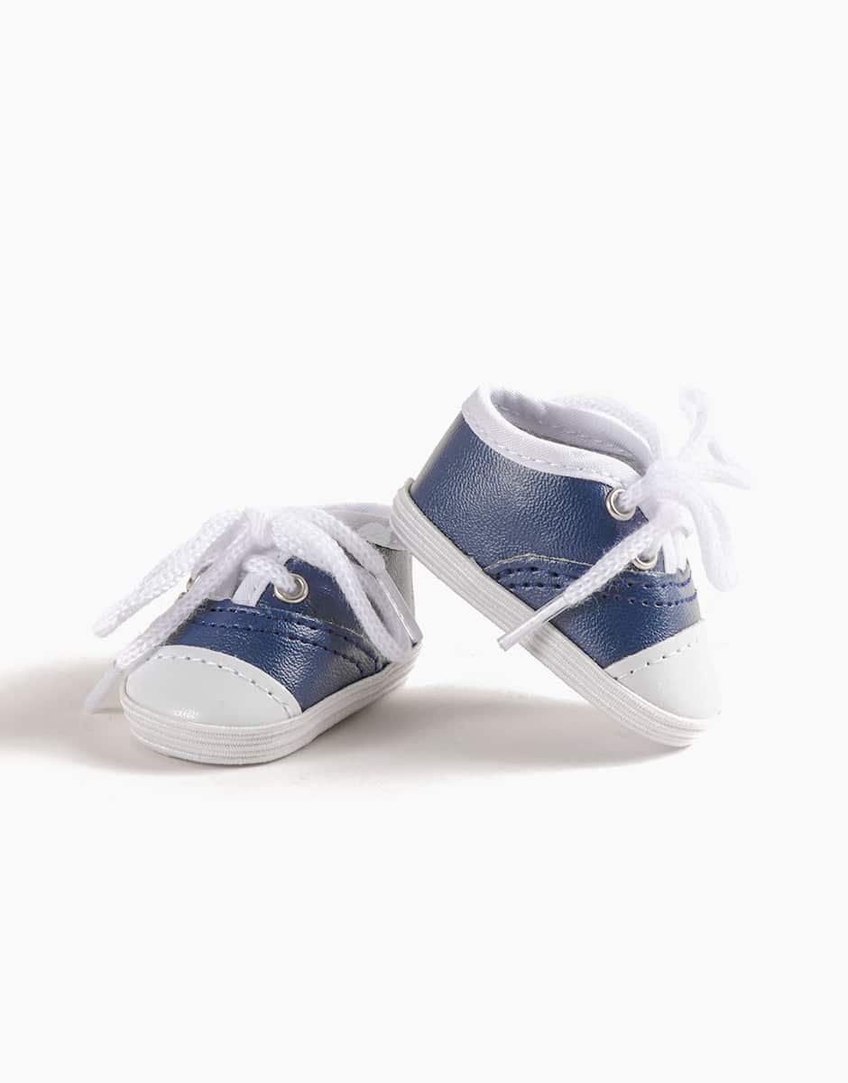 Minikane® Amigas Navy Blue Sneakers Mänguasjad - HellyK - Kvaliteetsed lasteriided, villariided, barefoot jalatsid