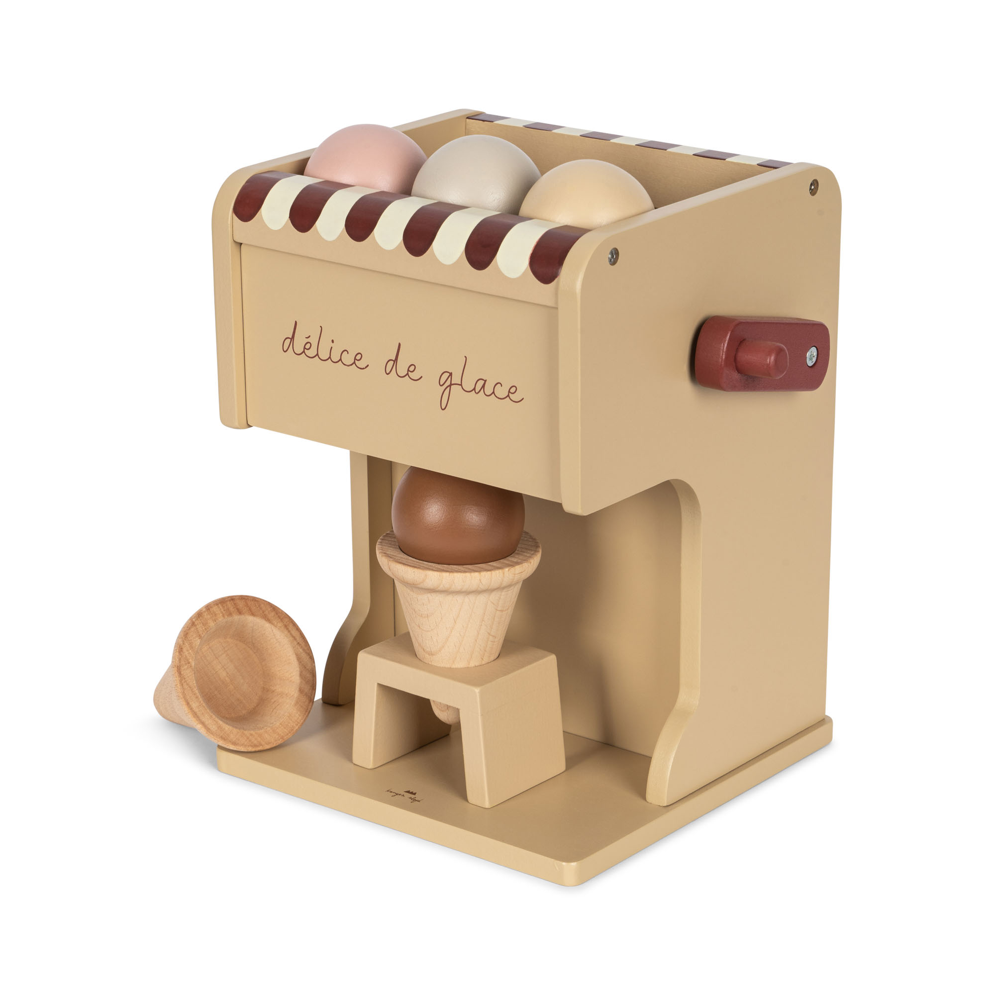 KS100586 – WOODEN ICE CREAM MAKER FSC – BEIGE – Extra 4