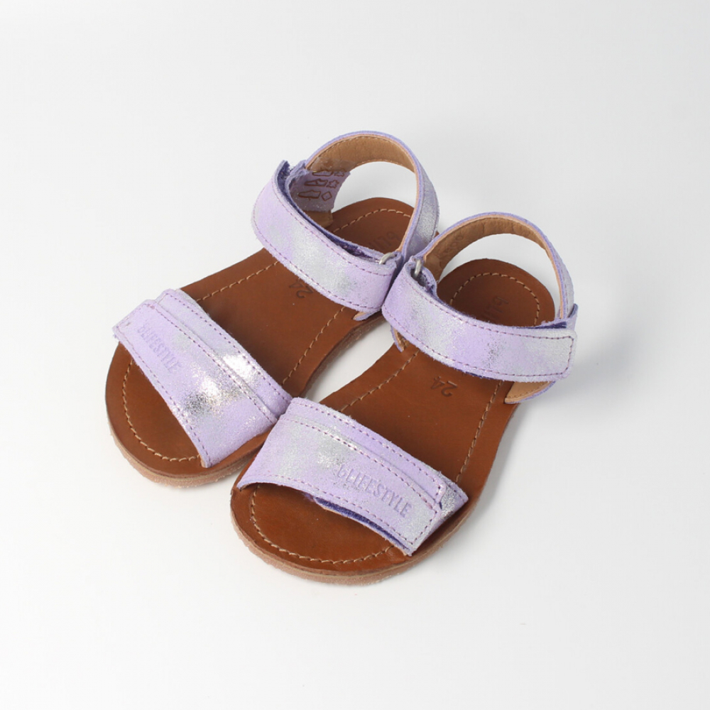 bLIFESTYLE Napaea sandaalid, Lavendel, kitsale jalale Laste barefoot jalatsid - HellyK - Kvaliteetsed lasteriided, villariided, barefoot jalatsid