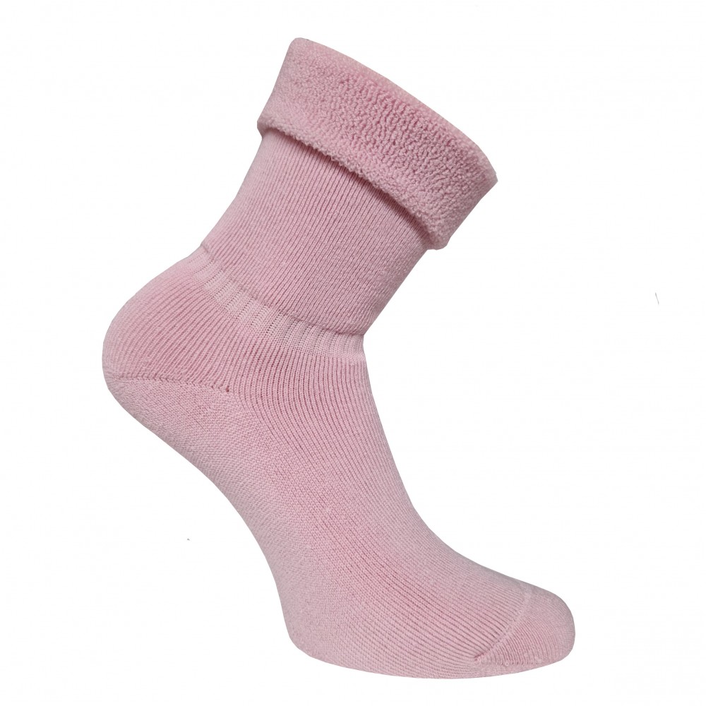 Meriinofroteest sokid, roosa Villariided - HellyK - Kvaliteetsed lasteriided, villariided, barefoot jalatsid