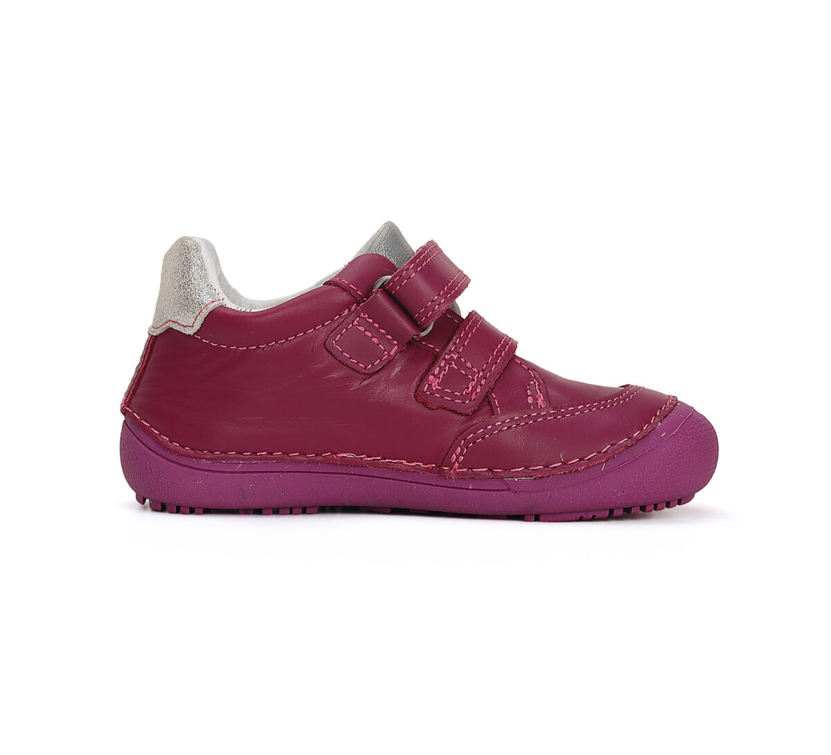 D.D.Step nahast tossud, Dark Pink 063 D.D.Step - HellyK - Kvaliteetsed lasteriided, villariided, barefoot jalatsid