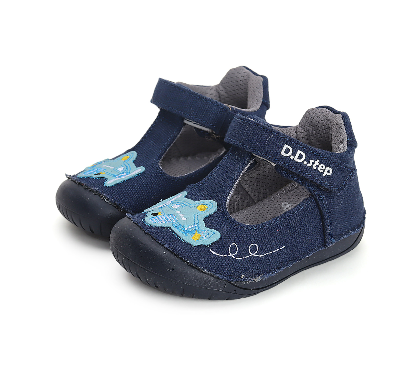 D.D.Step barefoot sandaalid, Royal Blue- Lennuk 070 D.D.Step - HellyK - Kvaliteetsed lasteriided, villariided, barefoot jalatsid