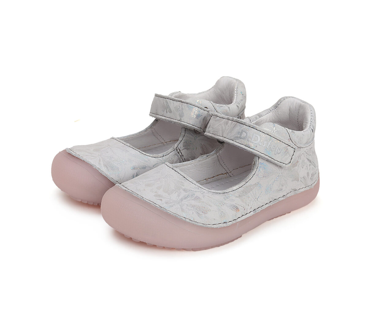 D.D.Step nahast sandaalid, Silver 063 D.D.Step - HellyK - Kvaliteetsed lasteriided, villariided, barefoot jalatsid