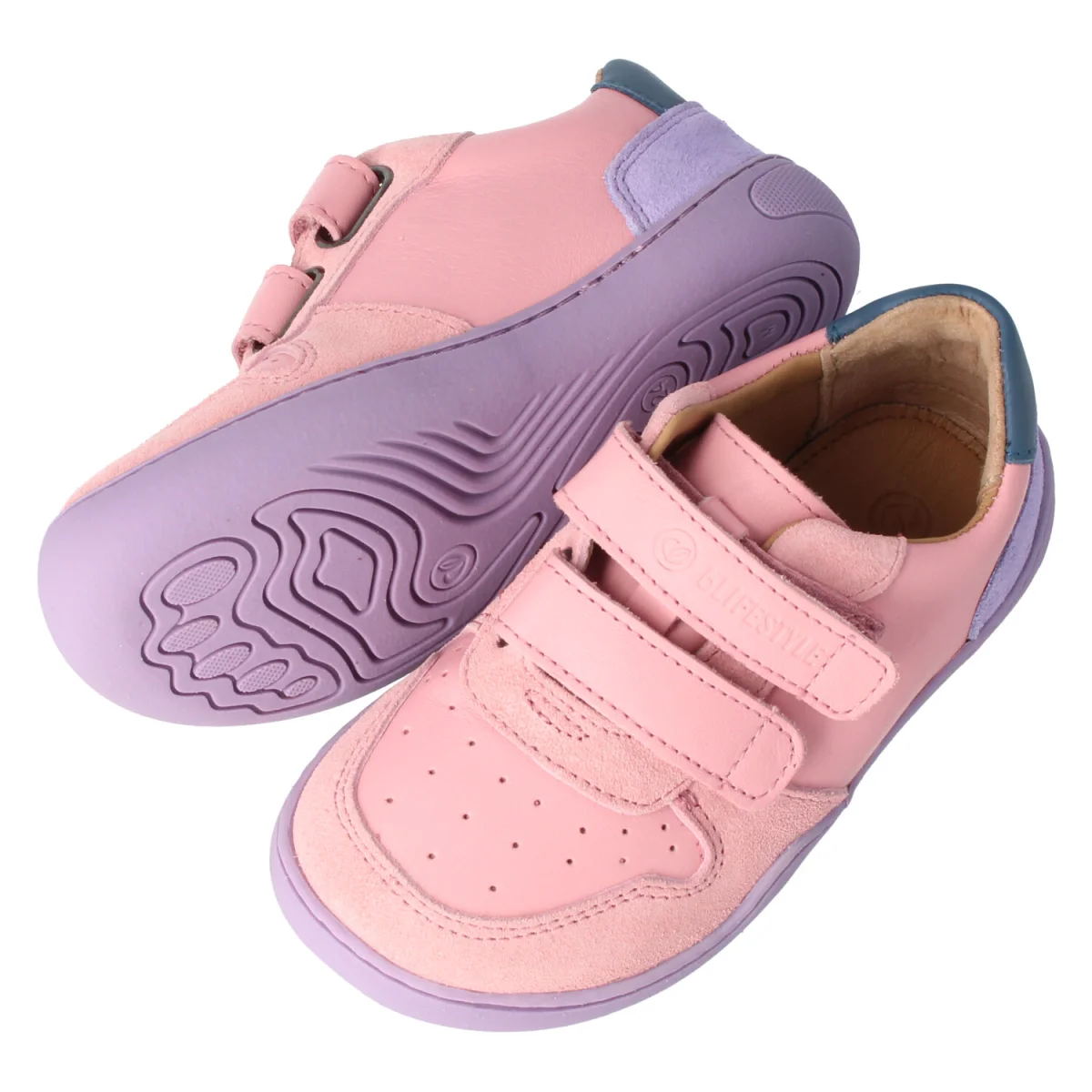bLIFESTYLE Anura nahast tennised- Pink Laste barefoot jalatsid - HellyK - Kvaliteetsed lasteriided, villariided, barefoot jalatsid