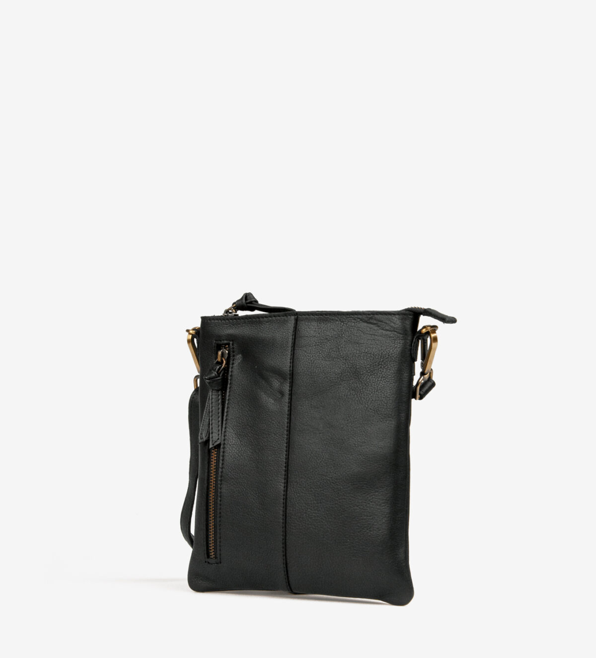 Treats nahast Crossbody Ingrid Common Black Kotid ja rahakotid - HellyK - Kvaliteetsed lasteriided, villariided, barefoot jalatsid