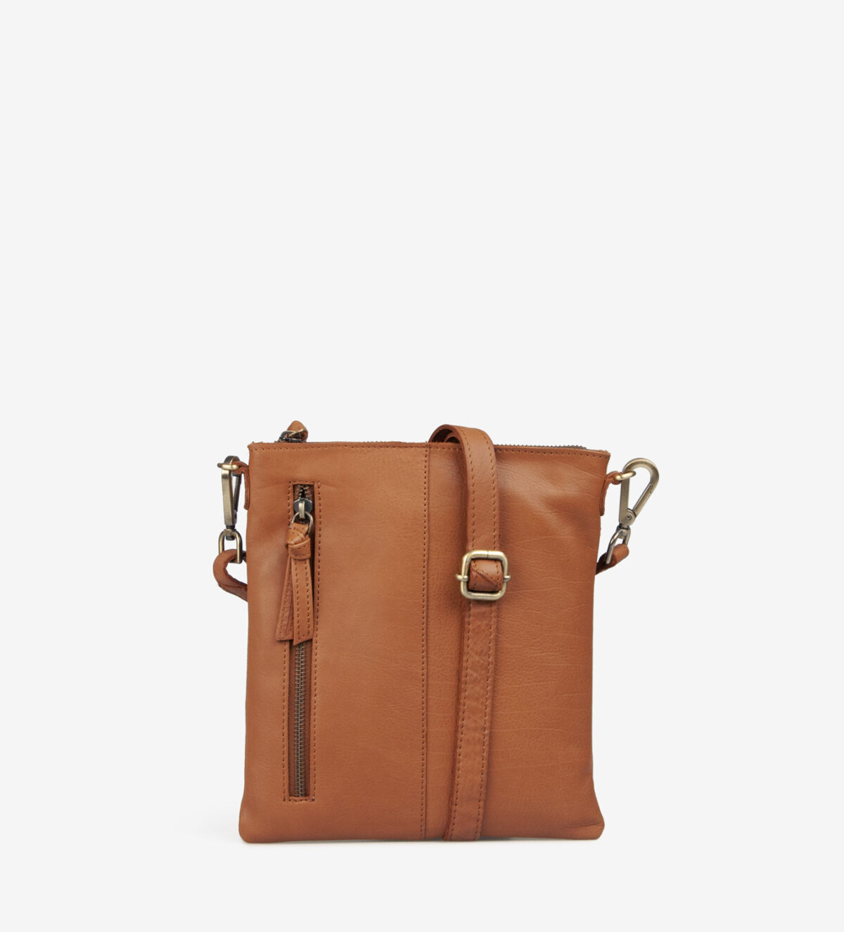 Treats nahast Crossbody Ingrid Common Cognac Kotid ja rahakotid - HellyK - Kvaliteetsed lasteriided, villariided, barefoot jalatsid