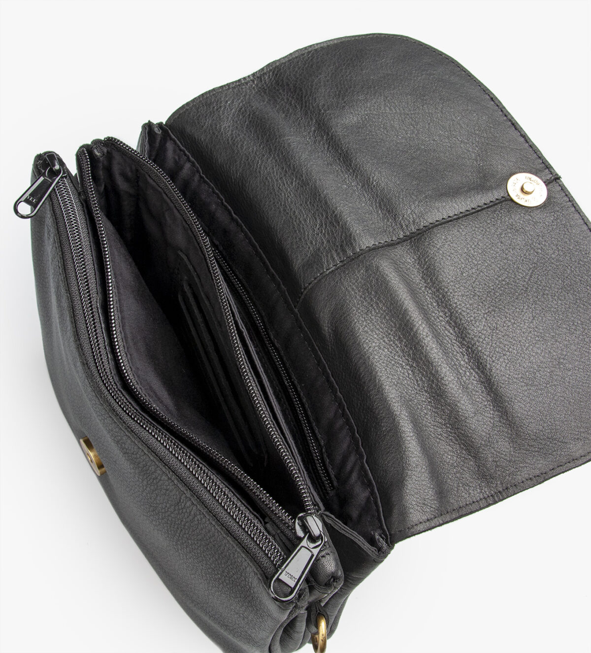 Treats nahast Crossbody Elisabeth Common, black Treats nahast Crossbody Elisabeth Common, black Kotid ja rahakotid - HellyK - Kvaliteetsed lasteriided, villariided, barefoot jalatsid