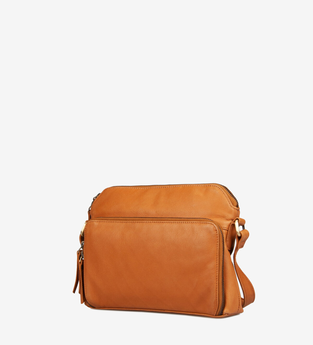 Treats nahast Crossbody Annie Common Cognac Kotid ja rahakotid - HellyK - Kvaliteetsed lasteriided, villariided, barefoot jalatsid