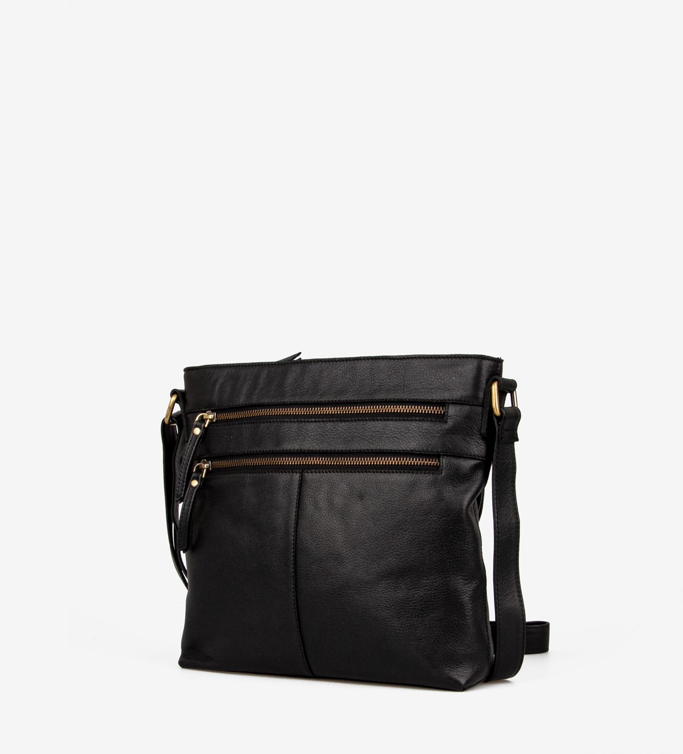 Treats nahast Crossbody Tess Common Black Kotid ja rahakotid - HellyK - Kvaliteetsed lasteriided, villariided, barefoot jalatsid