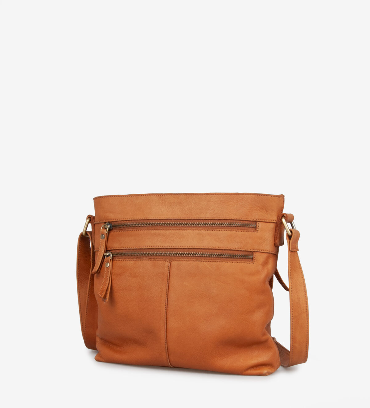 Treats nahast Crossbody Tess Common, cognac Kotid ja rahakotid - HellyK - Kvaliteetsed lasteriided, villariided, barefoot jalatsid