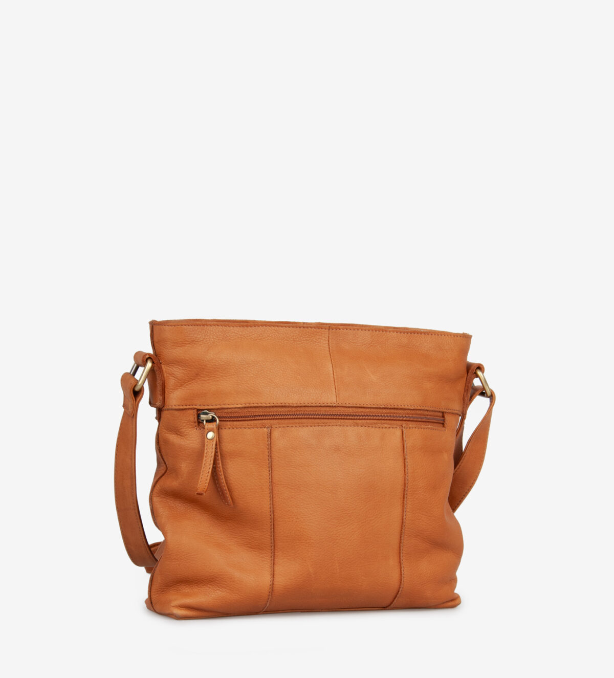 Treats nahast Crossbody Tess Common, cognac Kotid ja rahakotid - HellyK - Kvaliteetsed lasteriided, villariided, barefoot jalatsid