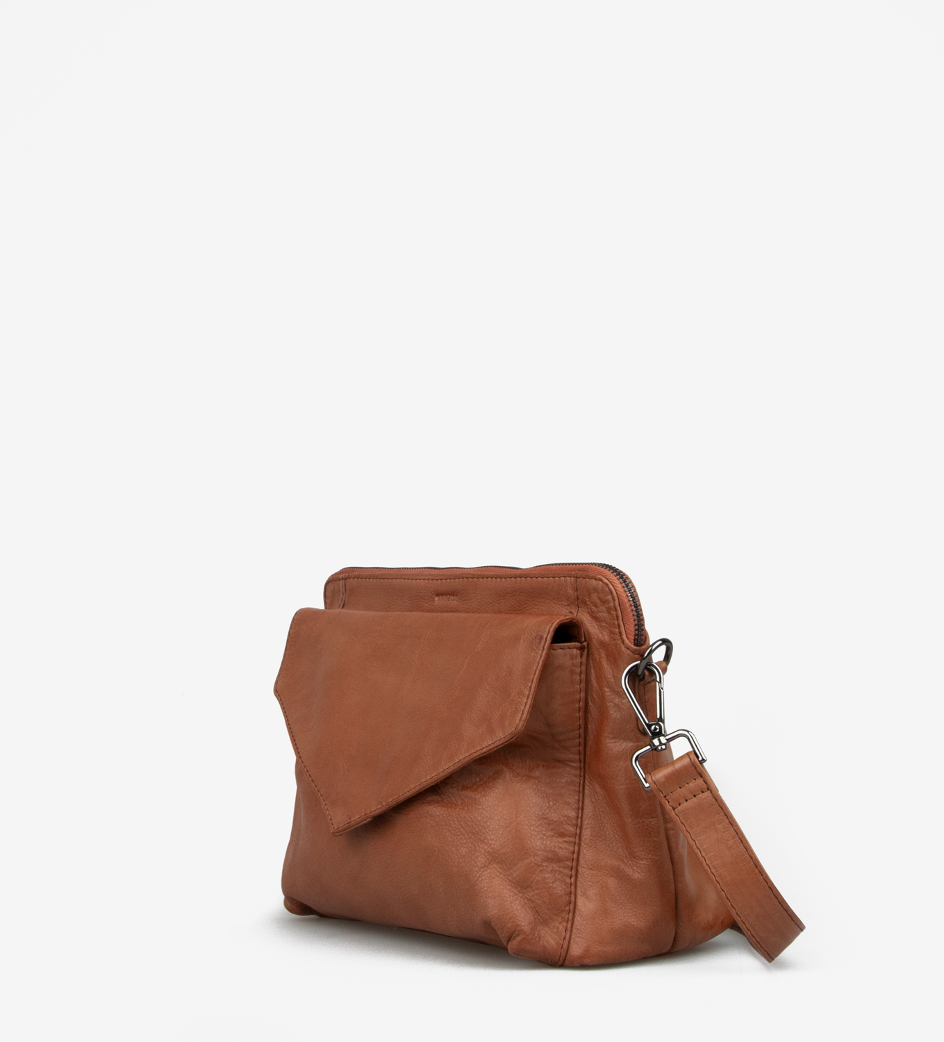 Treats nahast Soft Crossbody Dara Cognac Kotid ja rahakotid - HellyK - Kvaliteetsed lasteriided, villariided, barefoot jalatsid