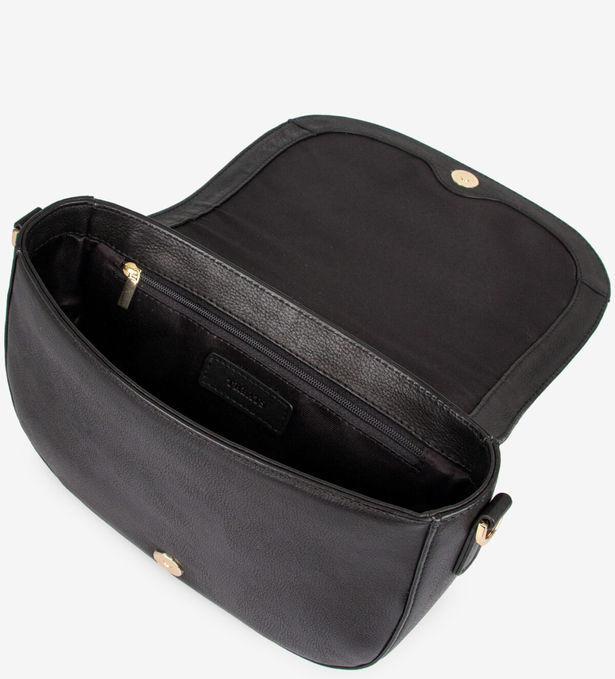 Treats nahast väike Crossbody Eimy, black Treats nahast väike Crossbody Eimy, black Kotid ja rahakotid - HellyK - Kvaliteetsed lasteriided, villariided, barefoot jalatsid