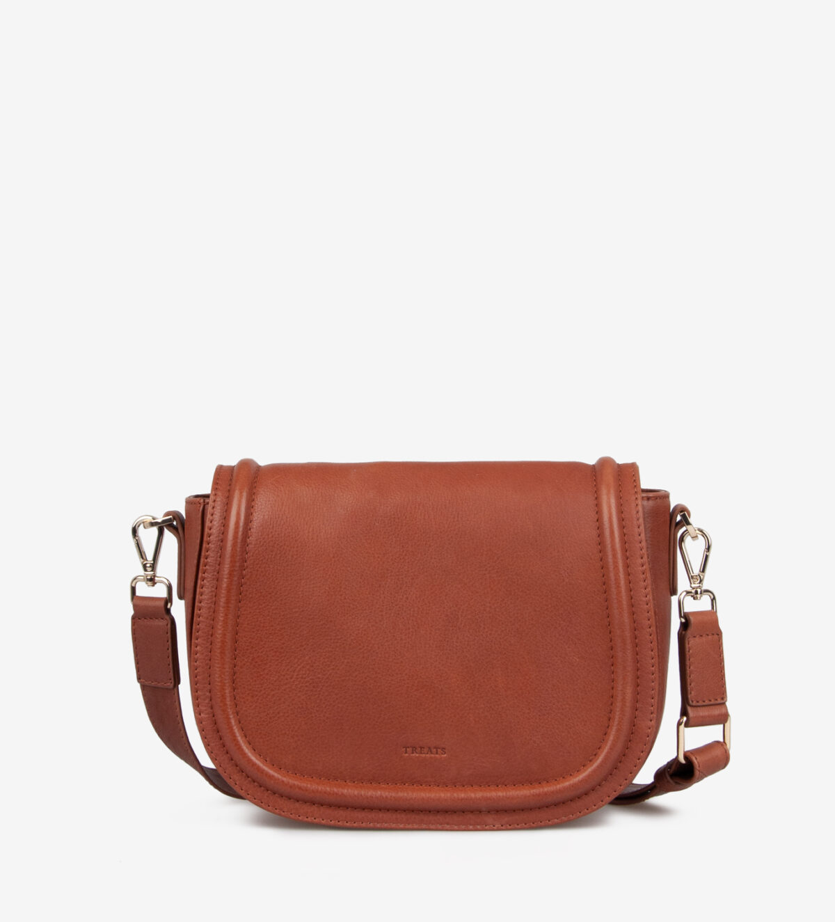 Treats nahast väike Crossbody Eimy Cognac Kotid ja rahakotid - HellyK - Kvaliteetsed lasteriided, villariided, barefoot jalatsid