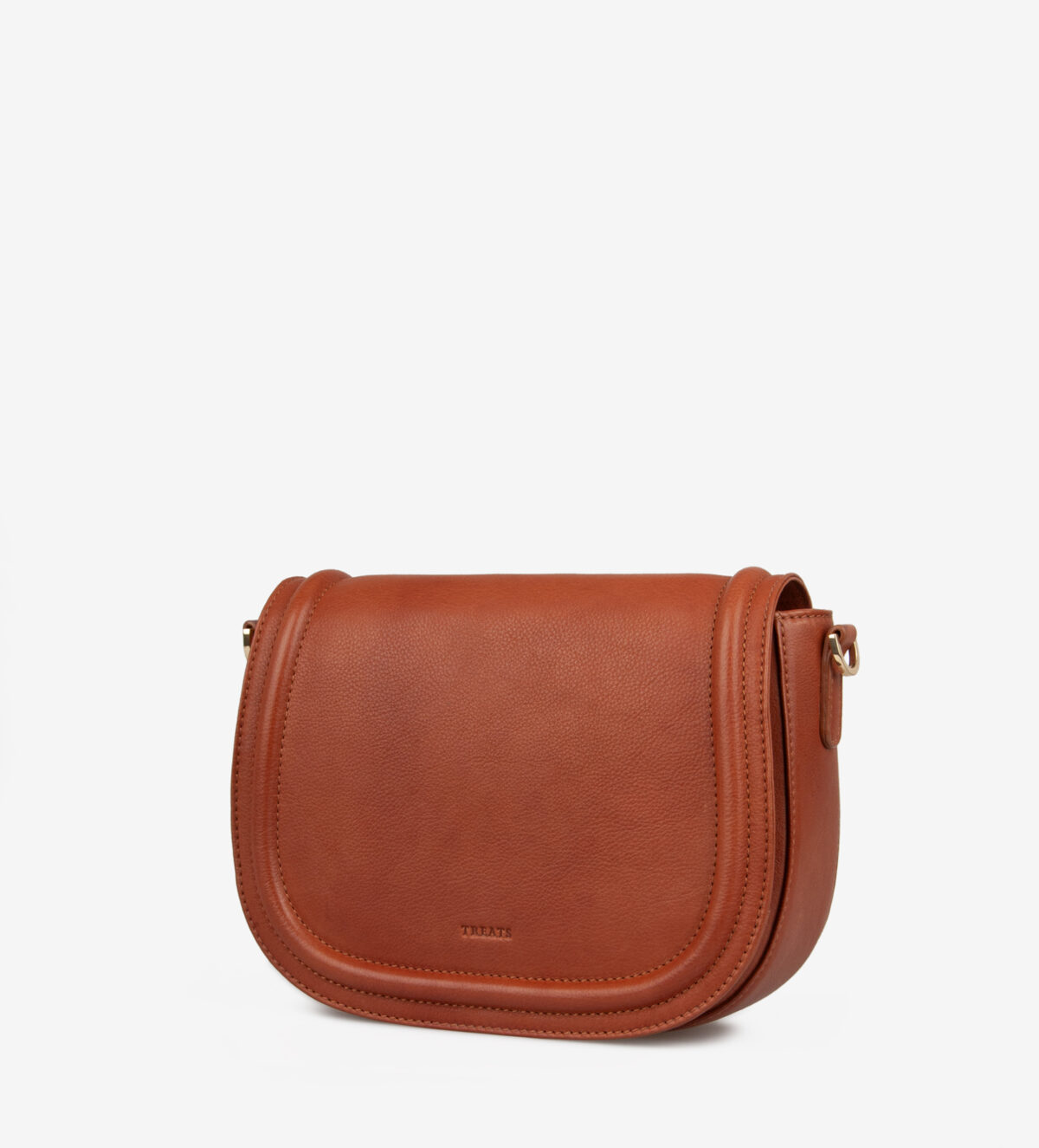 Treats nahast väike Crossbody Eimy Cognac Kotid ja rahakotid - HellyK - Kvaliteetsed lasteriided, villariided, barefoot jalatsid