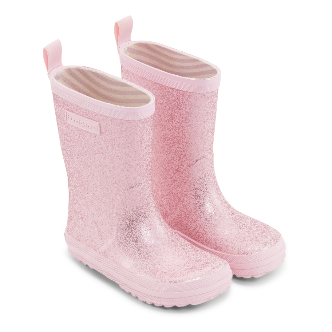 Bundgaard kummikud Charly High- Rose Sparkle Kummikud - HellyK - Kvaliteetsed lasteriided, villariided, barefoot jalatsid