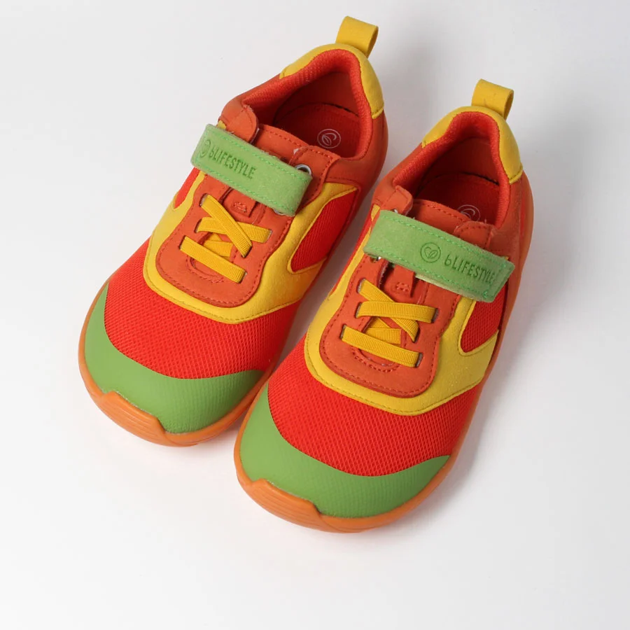 bLIFESTYLE DODO – Aprikose Laste barefoot jalatsid - HellyK - Kvaliteetsed lasteriided, villariided, barefoot jalatsid